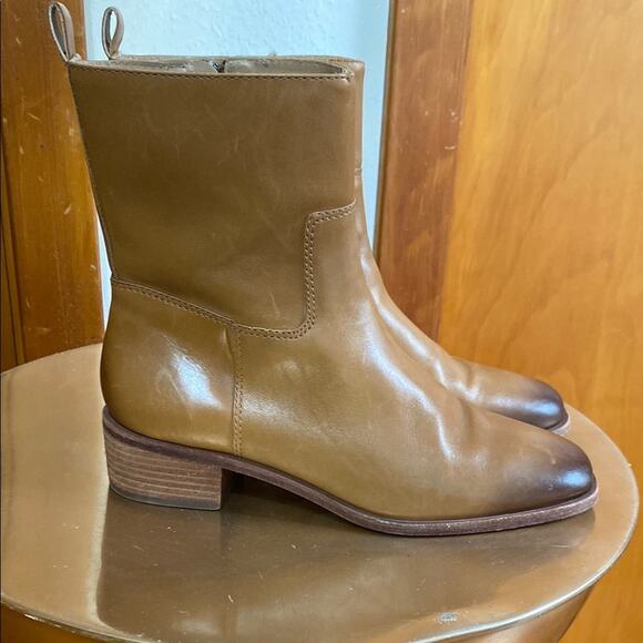 Botkier | Ramona Style Brown Leather Ankle Boots - Size 8 - Picture 1 of 16